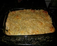 Arroz de forno com linguiça