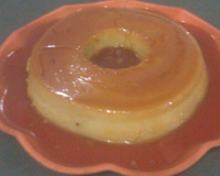 Pudim de pão e laranja