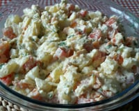 Salada de maionese completa