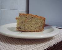 Bolo de banana com farinha de rosca