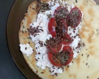 Crepe de tapioca (crepioca)