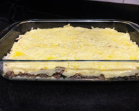 Escondidinho de batata com carne moída