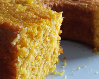 Bolo de milho com milharina