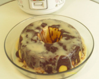 Bolo de cenoura prático de microondas