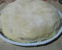 Bolo branco de liquidificador