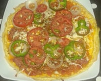 Pizza de ovo rápida