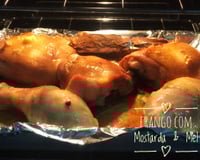 Frango com shoyu e mel