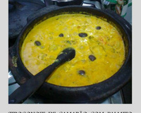 Estrogonofe de camarão