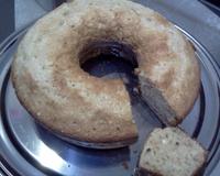 Bolo de castanha de caju