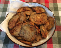 Berinjela a milanesa