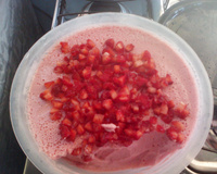 Mousse de morango facílimo