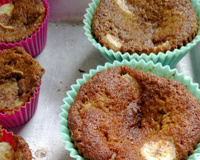 Cupcake de Banana com Canela