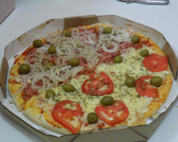 Massa básica para pizza