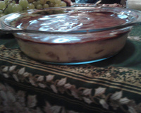 Pavê Natalino de Maracujá com Panetone