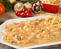 Estrogonofe de pernil de porco da Rayane