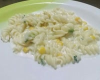 Macarrão ao molho branco - simples e rápido