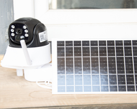 Câmera de segurança funciona com energia solar, tem visão noturna e está com 60% OFF