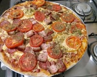 Pizza caseira
