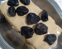 Bolo de Ameixa com Fondant de Café