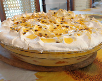 Pavê mousse de maracujá