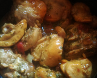 Coxa e sobre coxa de panela