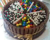 Bolo Kitkat super fácil