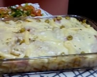 Macarronada tipo lasanha