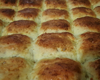 Pão de batata baroa da tia Zizi