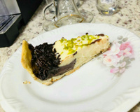 Torta de limão com chocolate da Dani