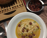 Creme de batata baroa