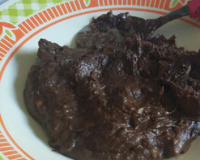 Brigadeiro light falso de banana