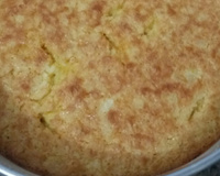 Bolo cremoso de milho