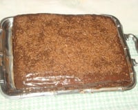 Cobertura de chocolate para bolo