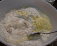 Baguetes recheado de frango com legumes