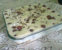 Meu pavê de coco e chocolate