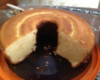 Bolo fofo de massa puba - Alagoano