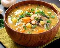 Quando o frio aperta, essa sopa de carne com creme de batata do TudoGostoso é a primeira receita que faço