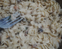 Penne à carbonara diferente