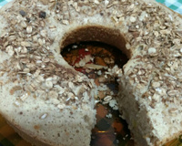 Bolo integral diet de banana