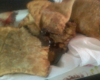 Pastel de brigadeiro