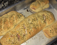 Pão caseiro com fermento seco