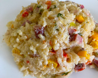 Risoto de panela de pressão