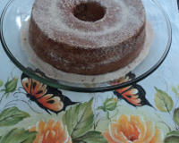 Bolo de casca de maçã