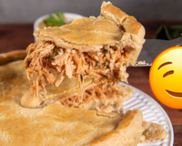 Quando faço essa receita de torta de frango todo mundo quer saber como eu fiz