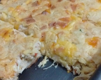 Fricassé de frango com abobrinha