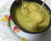 Conserva de batatinha ao molho verde