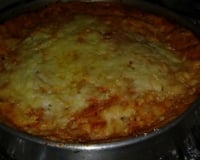 Lasanha com pão de forma