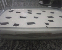 Pavê de chocolate com coco