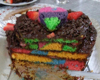 Bolo Arco-Íris
