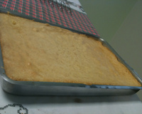 Bolo de chocolate branco